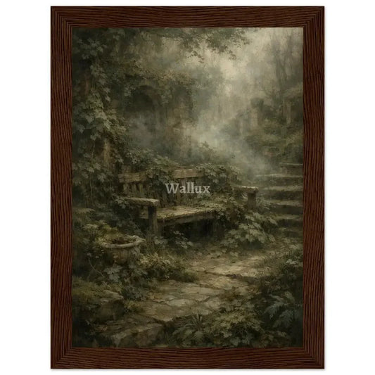 Framed Wall Art Print : Overgrown Memory - Wallux